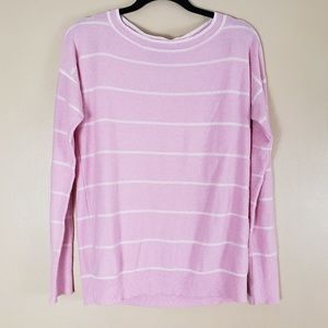 Banana Republic Striped Top Cashmere Blend XS F16